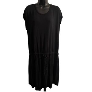 LOFT Black Casual Mini Dress